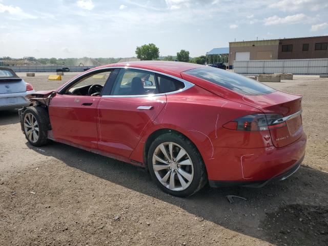 5YJSA1H11EFP45020 - 2014 TESLA MODEL S Rot Foto 2