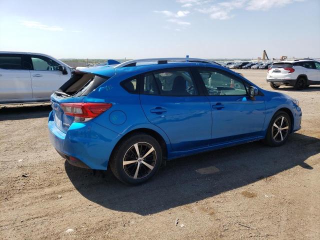 4S3GTAV62N3708930 - 2022 SUBARU IMPREZA PREMIUM BLUE photo 3