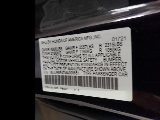 19UUB5F47MA008651 - 2021 ACURA TLX TECHNOLOGY 黑色 照片 13