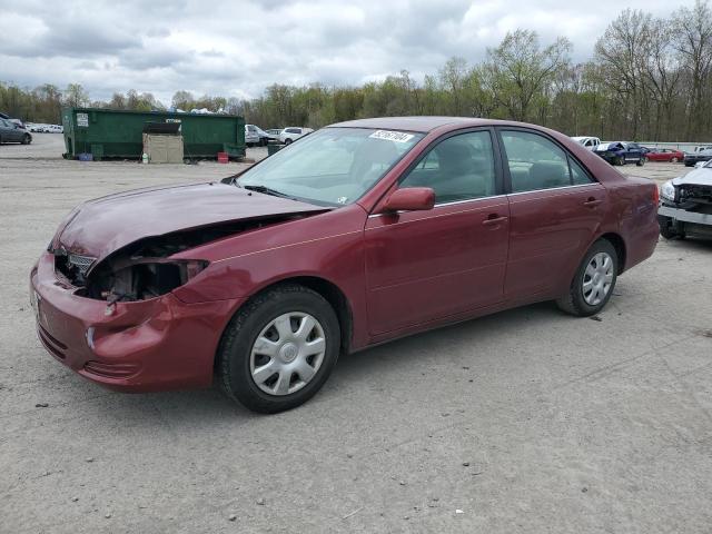 4T1BE32K54U264626 - 2004 TOYOTA CAMRY LE BURGUNDY photo 1