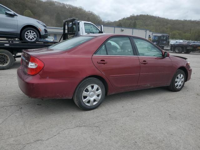 4T1BE32K54U264626 - 2004 TOYOTA CAMRY LE BURGUNDY photo 3