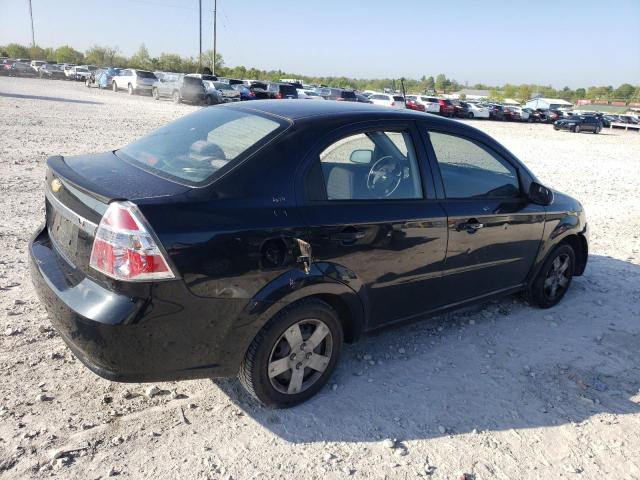 KL1TD5DEXAB054911 - 2010 CHEVROLET AVEO LS 黑色 照片 3