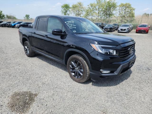 5FPYK3F19NB001145 - 2022 HONDA RIDGELINE SPORT BLACK photo 2