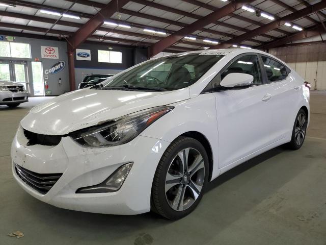 KMHDH4AH7FU249995 - 2015 HYUNDAI ELANTRA SE WHITE photo 1