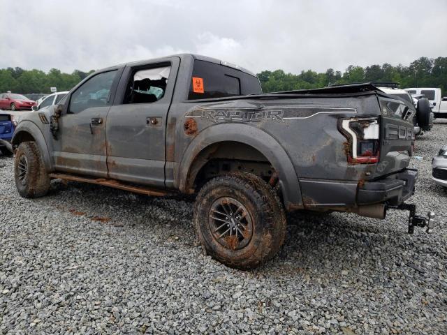 1FTFW1RG8LFC41319 - 2020 FORD F150 RAPTOR GRAY photo 2