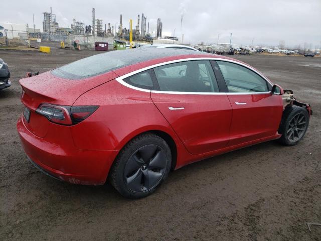 5YJ3E1EA8KF400687 - 2019 TESLA MODEL 3 Rot Foto 3