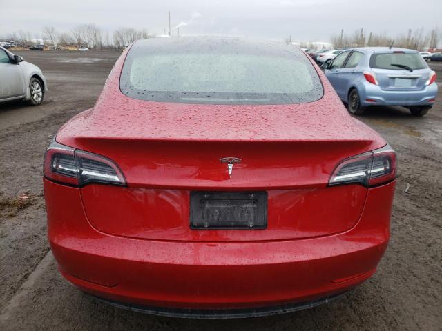 5YJ3E1EA8KF400687 - 2019 TESLA MODEL 3 Rot Foto 6
