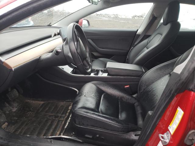 5YJ3E1EA8KF400687 - 2019 TESLA MODEL 3 Rot Foto 7