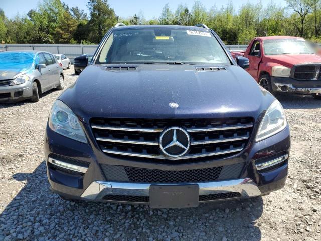 4JGDA5HB3CA020562 - 2012 MERCEDES-BENZ ML 350 4MATIC BLUE photo 5