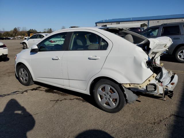 1G1JA5SG5D4224316 - 2013 CHEVROLET SONIC LS WHITE photo 2