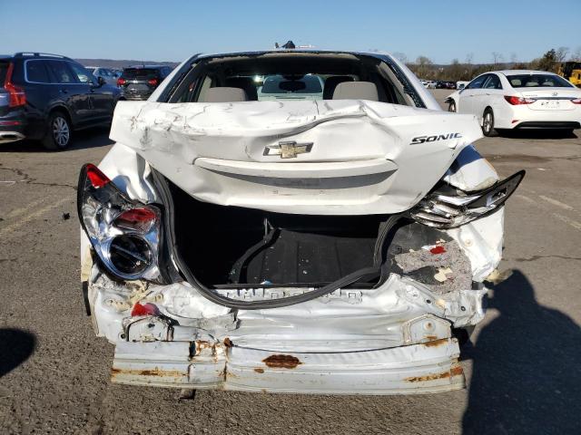 1G1JA5SG5D4224316 - 2013 CHEVROLET SONIC LS WHITE photo 6