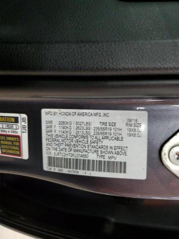 5J8TC2H72KL014650 - 2019 ACURA RDX ADVANCE GRAY photo 13