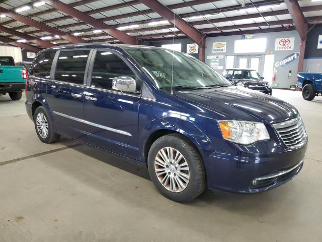 2C4RC1CG1DR682928 - 2013 CHRYSLER TOWN & COU TOURING L BLUE photo 4