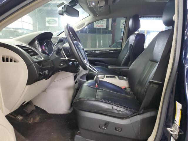 2C4RC1CG1DR682928 - 2013 CHRYSLER TOWN & COU TOURING L BLUE photo 7