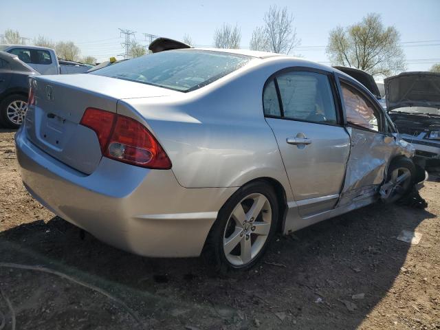 1HGFA16896L042864 - 2006 HONDA CIVIC EX SILVER photo 3