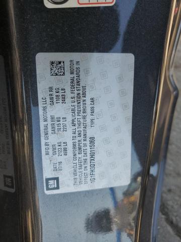 1G1FH3D7XH0115060 - 2017 CHEVROLET CAMARO SS CHARCOAL photo 13