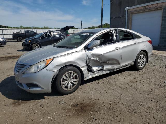 5NPEB4ACXCH392735 - 2012 HYUNDAI SONATA GLS SILVER photo 1