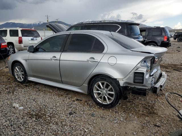 JA32U2FU9GU009414 - 2016 MITSUBISHI LANCER ES SILVER photo 2