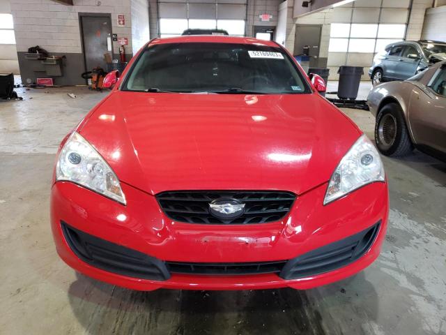 KMHHT6KD1AU012855 - 2010 HYUNDAI GENESIS CO 2.0T RED photo 5