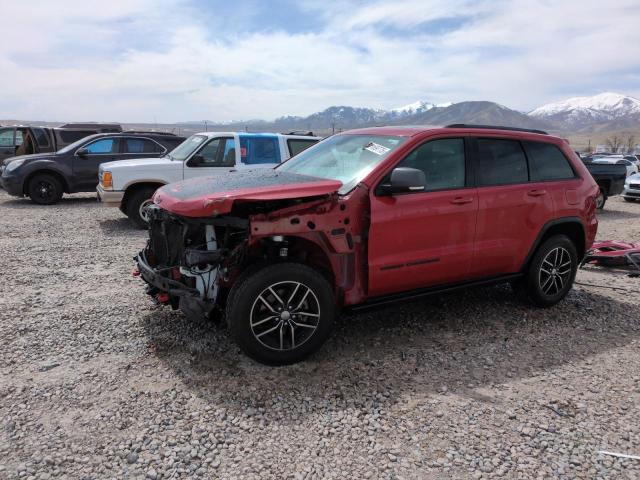 1C4RJFLG7HC913395 - 2017 JEEP GRAND CHER TRAILHAWK RED photo 1