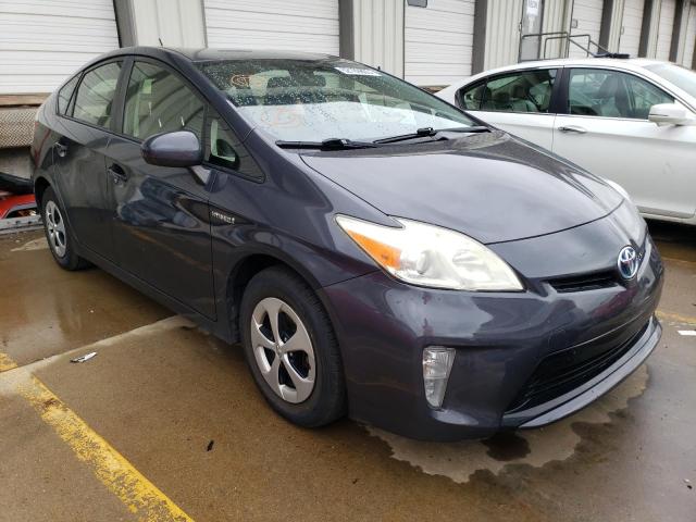 JTDKN3DU8D1673613 - 2013 TOYOTA PRIUS GRAY photo 4