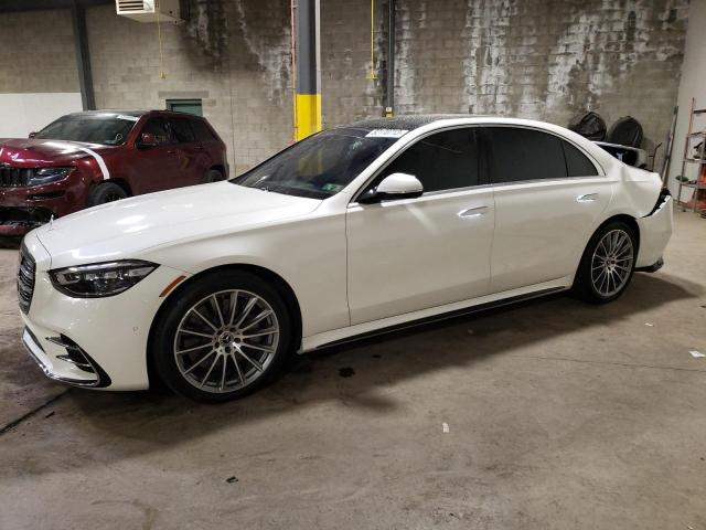 W1K6G6DB2NA079330 - 2022 MERCEDES-BENZ S 500 4MATIC WHITE photo 1