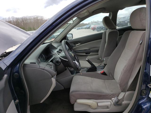 1HGCP26398A036783 - 2008 HONDA ACCORD LX BLUE photo 7