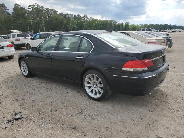 WBAHN83526DT59813 - 2006 BMW 750 LI BLACK photo 2