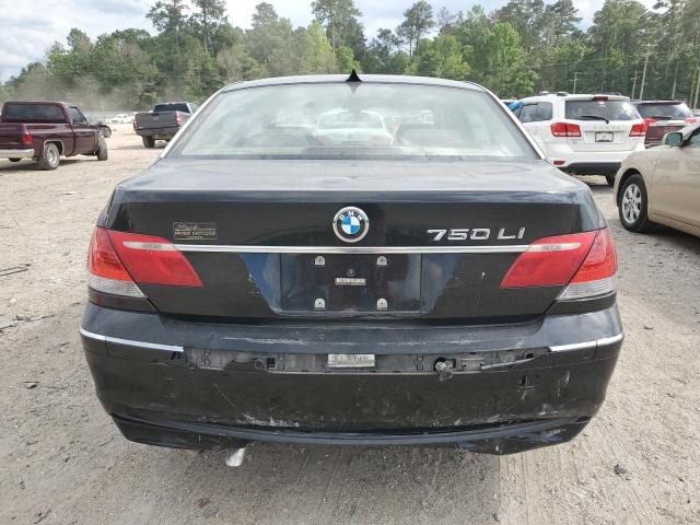 WBAHN83526DT59813 - 2006 BMW 750 LI BLACK photo 6