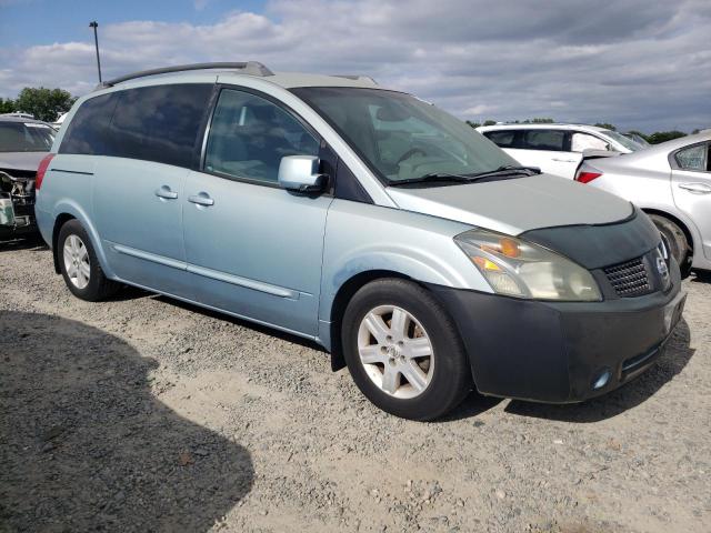 5N1BV28U44N318169 - 2004 NISSAN QUEST S TURQUOISE photo 4