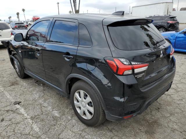 JA4APUAU2NU001637 - 2022 MITSUBISHI OUTLANDER ES BLACK photo 2