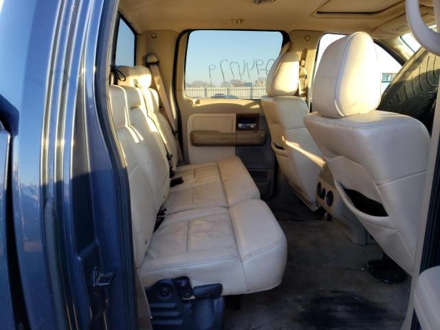 1FTPW14594KC63395 - 2004 FORD F150 SUPERCREW BLUE photo 10