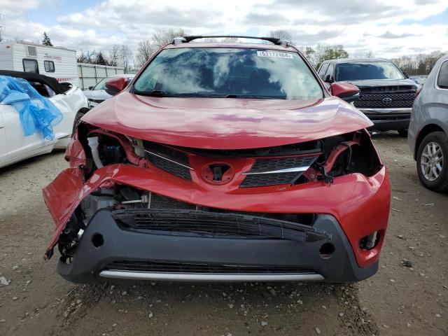 JTMRFREV7FD152194 - 2015 TOYOTA RAV4 XLE RED photo 5