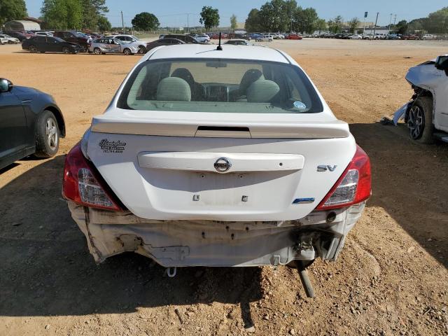 3N1CN7AP2DL845043 - 2013 NISSAN VERSA S WHITE photo 6