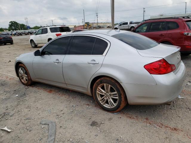 JN1DV6AR5CM730134 - 2012 INFINITI G25 SILVER photo 2