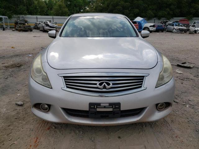 JN1DV6AR5CM730134 - 2012 INFINITI G25 SILVER photo 5