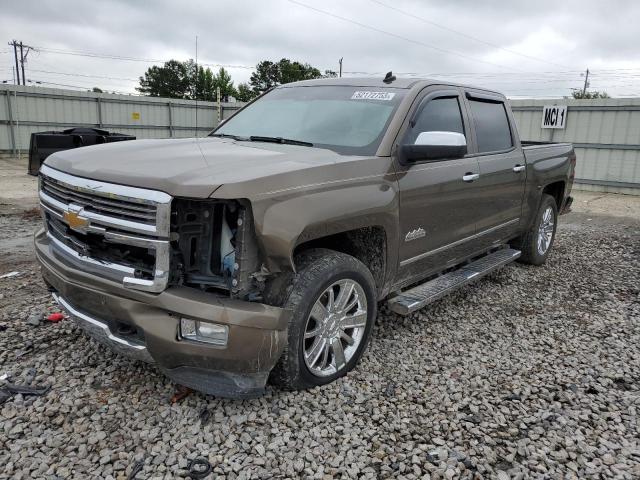 3GCPCTEC4EG266330 - 2014 CHEVROLET SILVERADO C1500 HIGH COUNTRY BROWN photo 1