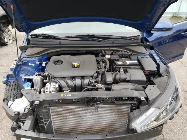 5NPD84LF6LH631134 - 2020 HYUNDAI ELANTRA SEL BLUE photo 11