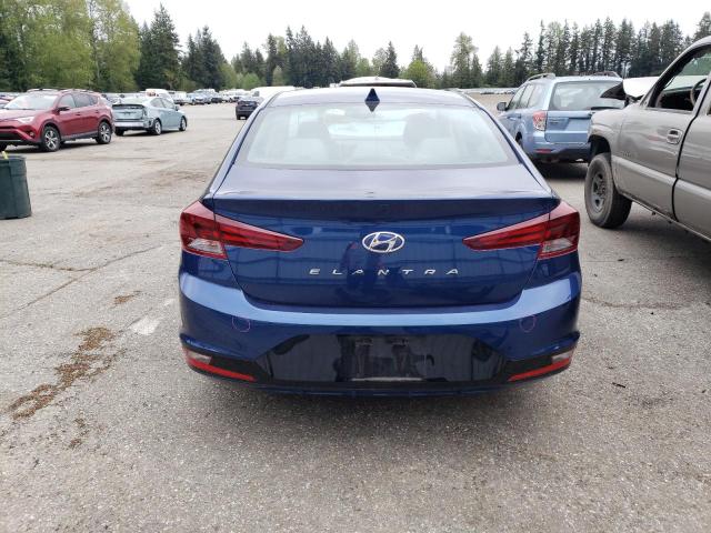 5NPD84LF6LH631134 - 2020 HYUNDAI ELANTRA SEL BLUE photo 6