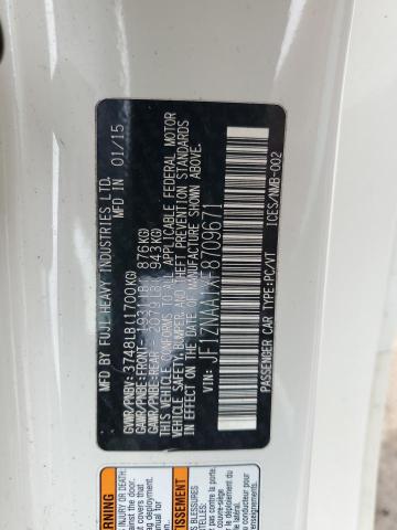 JF1ZNAA1XF8709671 - 2015 TOYOTA SCION FR-S 白色 照片 12