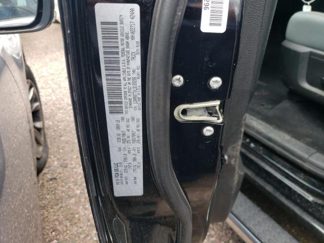 1C6RR6TT0LS133296 - 2020 RAM 1500 CLASS SLT 黑色 照片 12