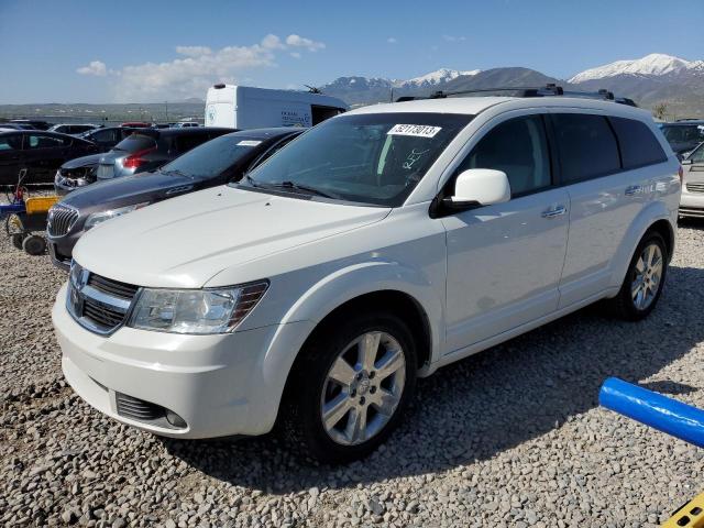 3D4GG67V59T517828 - 2009 DODGE JOURNEY R/T WHITE photo 1