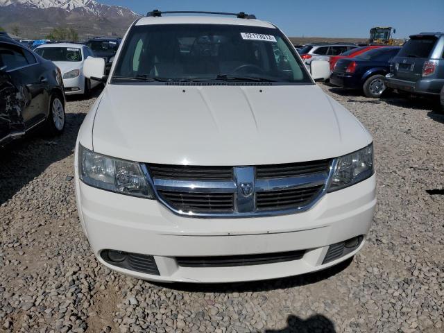 3D4GG67V59T517828 - 2009 DODGE JOURNEY R/T WHITE photo 5