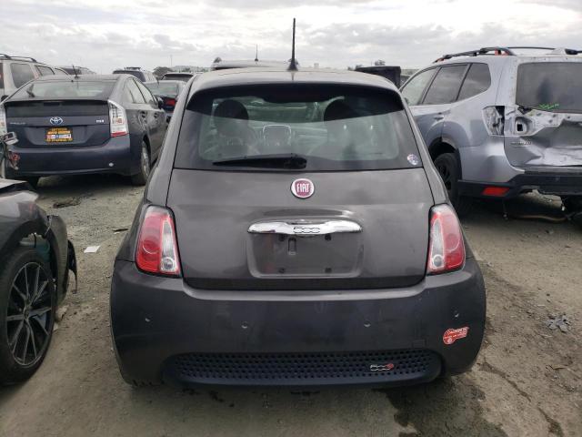 3C3CFFGE9HT500841 - 2017 FIAT 500 ELECTRIC GRAY photo 6
