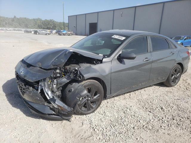 KMHLM4AG1PU606958 - 2023 HYUNDAI ELANTRA SEL GRAY photo 1