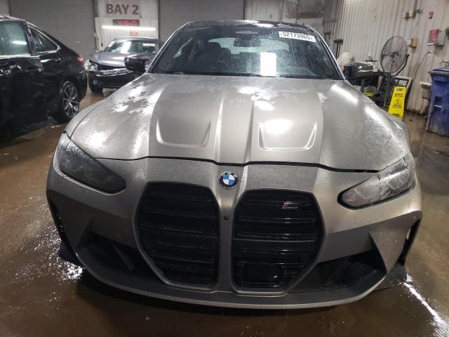 WBS33AY04MFL04703 - 2021 BMW M3 COMPETITION SILVER photo 5