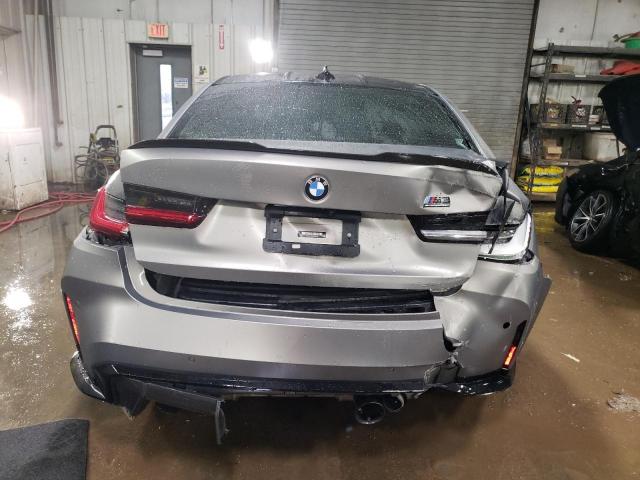 WBS33AY04MFL04703 - 2021 BMW M3 COMPETITION SILVER photo 6