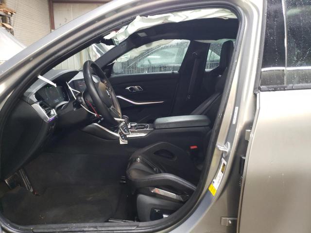 WBS33AY04MFL04703 - 2021 BMW M3 COMPETITION SILVER photo 7