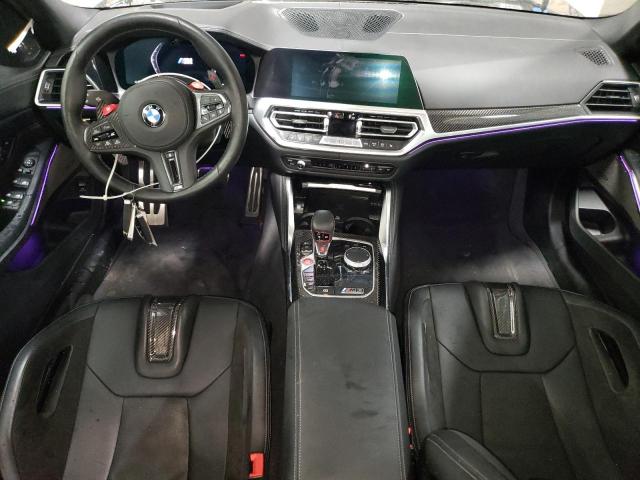 WBS33AY04MFL04703 - 2021 BMW M3 COMPETITION SILVER photo 8