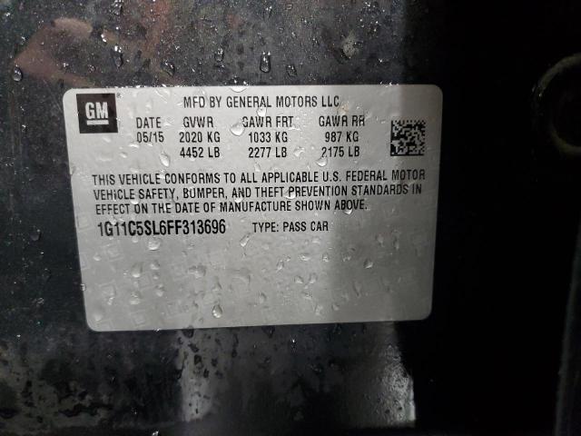 1G11C5SL6FF313696 - 2015 CHEVROLET MALIBU 1LT 蓝色 照片 13